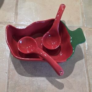 Salsa Serving Set Ceramic Serving Set